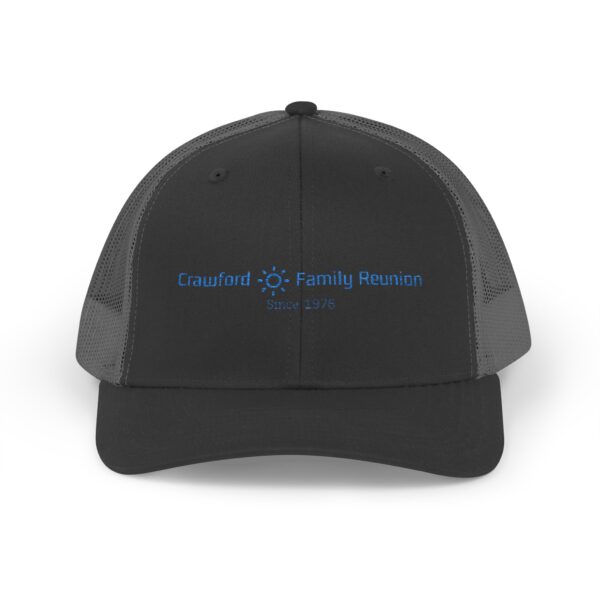 Crawford Family Reunion Snapback Trucker Cap