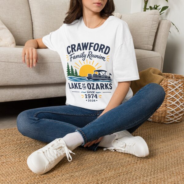 Plain Lightweight Crawford Family Reunion T-Shirt (XS-5XL)