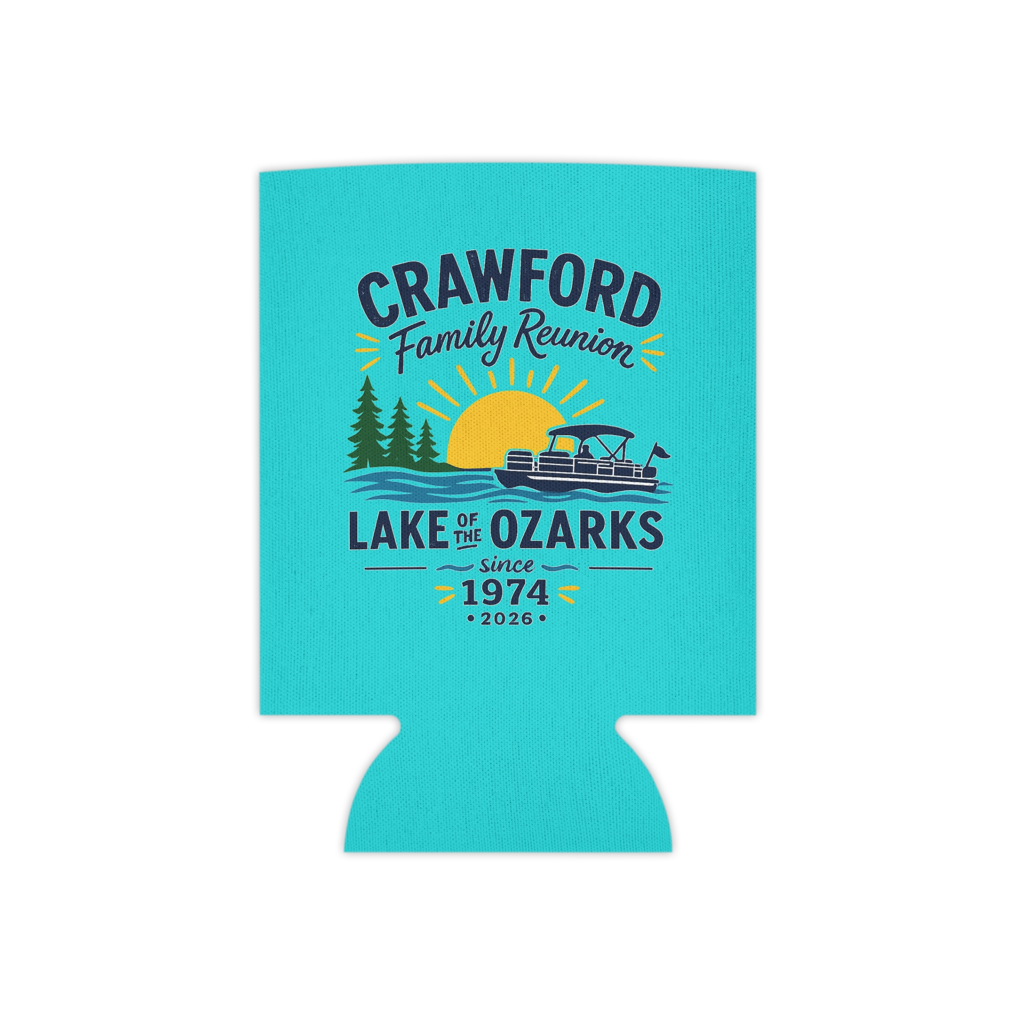 Crawford Family Reunion Can Cooler